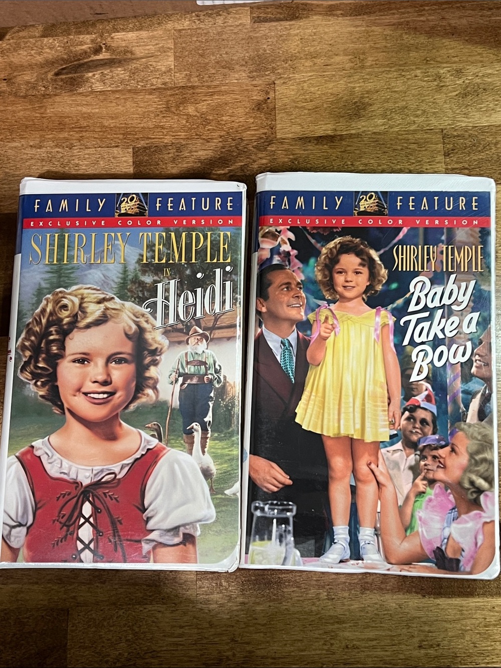 Fox Shirley Temple Classic VHS Set -  video in listing
